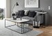 Couchtisch >Jurien Bay< in Weiß matt lackiert - 120x40x60cm (BxHxT)