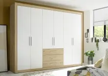 Kleiderschrank >Frieda< in Artisan Eiche -...