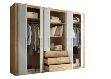 Kleiderschrank >Frieda< in Artisan Eiche -...