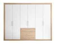 Kleiderschrank >Frieda< in Artisan Eiche -...