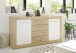 Sideboard >Frieda< in Artisan Eiche - 168x89x46cm (BxHxT)