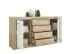 Sideboard >Frieda< in Artisan Eiche - 168x89x46cm (BxHxT)