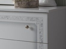 Schlafzimmer-Set >Langston< (6-teilig) in Weiß