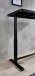 Schreibtisch >Livadia< in  aus Stahl,Glas - 120x72x60cm (BxHxT)