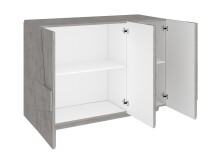 Kommode >Piacenza< in Beton Nachbildung - 121x86x38cm (BxHxT)