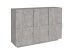 Kommode >Piacenza< in Beton Nachbildung - 121x86x38cm (BxHxT)