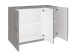 Kommode >Piacenza< in Beton Nachbildung - 121x86x38cm (BxHxT)