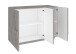 Kommode >Piacenza< in Beton Nachbildung - 121x86x38cm (BxHxT)