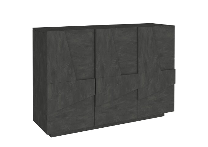 Kommode >Piacenza< in Schiefer Nachbildung - 121x86x38cm (BxHxT)