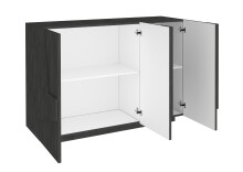 Kommode >Piacenza< in Schiefer Nachbildung - 121x86x38cm (BxHxT)