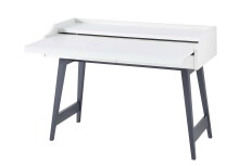 Schreibtisch >Imke< in Weiß - 120x84x50cm (BxHxT)