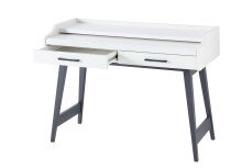 Schreibtisch >Imke< in Weiß - 120x84x50cm (BxHxT)
