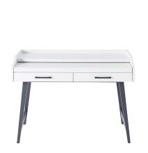 Schreibtisch >Imke< in Weiß - 120x84x50cm (BxHxT)