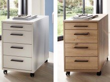Rollcontainer >Imke< in  - 43x68x55cm (BxHxT)