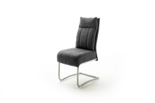 Esszimmerstuhl >Azul< (2-er Set) in  aus Metall - 45x101x65cm (BxHxT)
