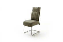 Esszimmerstuhl >Azul< (2-er Set) in  aus Metall - 45x101x65cm (BxHxT)