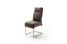 Esszimmerstuhl >Azul< (2-er Set) in  aus Metall - 45x101x65cm (BxHxT)