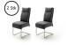 Esszimmerstuhl >Azul< (2-er Set) in  aus Metall - 45x101x65cm (BxHxT)