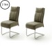 Esszimmerstuhl >Azul< (2-er Set) in  aus Metall - 45x101x65cm (BxHxT)