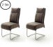 Esszimmerstuhl >Azul< (2-er Set) in  aus Metall - 45x101x65cm (BxHxT)