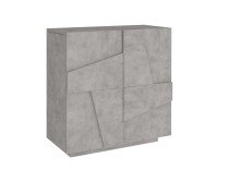 Schuhschrank >Piacenza< Beton oder Schiefer oder...