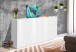 Sideboard >Piacenza< Beton oder Schiefer oder Weiß-Hochglanz