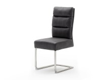 Esszimmerstuhl >Peonia< (2-er Set) in  aus Metall - 46x103x64cm (BxHxT)