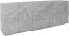 Sideboard >Piacenza< in Beton Nachbildung - 220x86x44cm (BxHxT)