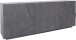 Sideboard >Piacenza< in Schiefer Nachbildung - 224x86x44cm (BxHxT)
