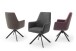 Esszimmerstuhl >Serifos< (2-er Set) in Anthrazit aus Metall - 60x92x65cm (BxHxT)
