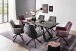 Esszimmerstuhl >Serifos< (2-er Set) in Anthrazit aus Metall - 60x92x65cm (BxHxT)
