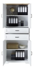 Aktenschrank >Jasmin< in  - 86x204x38cm (BxHxT)
