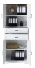 Aktenschrank >Jasmin< in  - 86x204x38cm (BxHxT)