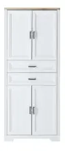 Aktenschrank >Jasmin< in Pinie hell - 86x204x38cm...