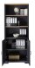 Aktenschrank >Jasmin< in Graphit - 86x204x38cm (BxHxT)