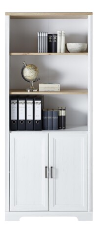 Aktenschrank >Jasmin< in Pinie hell - 86x204x38cm (BxHxT)