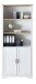 Aktenschrank >Jasmin< in Pinie hell - 86x204x38cm (BxHxT)