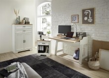 Aktenschrank >Jasmin< in Pinie hell - 86x127x38cm (BxHxT)