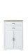 Aktenschrank >Jasmin< in Pinie hell - 86x127x38cm (BxHxT)