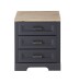 Rollcontainer >Jasmin< in Graphit - 54x62x39cm (BxHxT)