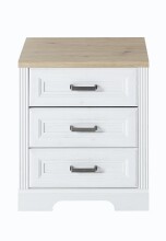 Rollcontainer >Jasmin< in Pinie hell - 54x62x39cm...