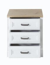 Rollcontainer >Jasmin< in Pinie hell - 54x62x39cm (BxHxT)