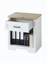 Rollcontainer >Jasmin< in Pinie hell - 54x62x39cm (BxHxT)