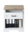 Rollcontainer >Jasmin< in Pinie hell - 54x62x39cm (BxHxT)