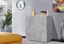 Sideboard >Piacenza< in Beton Nachbildung -...