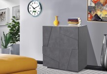 Sideboard >Piacenza< in Schiefer Nachbildung -...