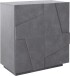 Sideboard >Piacenza< in Schiefer Nachbildung - 81x86x44cm (BxHxT)