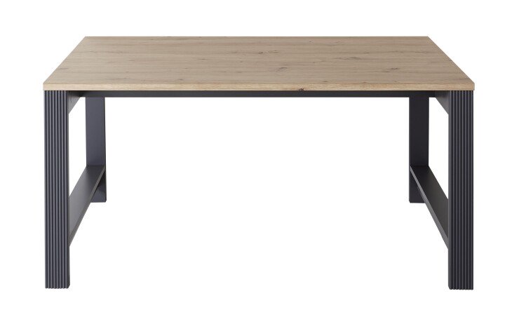 Schreibtisch >Jasmin< in Graphit - 160x76x80cm (BxHxT)