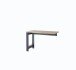 Schreibtisch >Jasmin< in Graphit - 120x76x50cm (BxHxT)