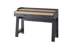 Sekretär >Jasmin< in Graphit - 120x84x53cm...